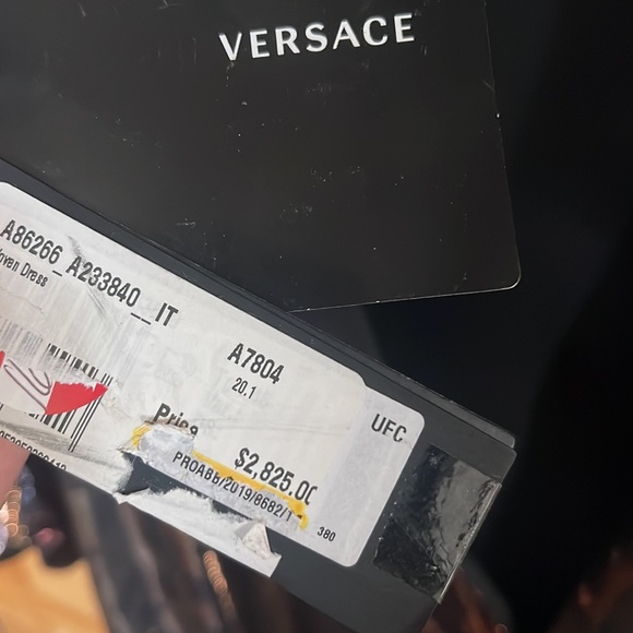 NEW $2,825 POP Animal PRINT VERSACE MINI LEOPARD DRESS 8 46 - Picture 11 of 16